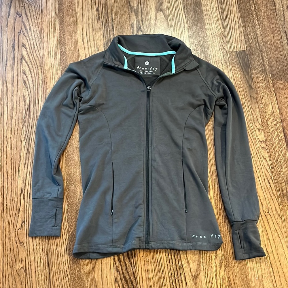 Free Fly women’s zip up jacket XS